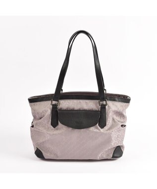 Y'SACCS モノグラム×カウレザー　２ＷＡＹミニトート