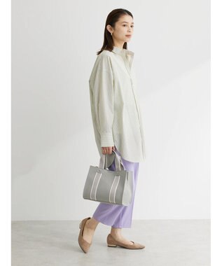 Green Parks ゆったり衿つきシャツ Stripe