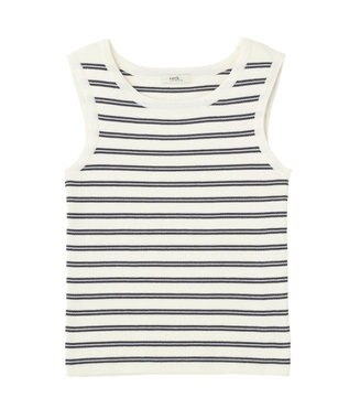 earth music&ecology ニットタンクトップ Ivory