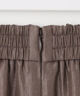 ANY SIS 【洗える】ソフトグリッターペンシル スカート モカ