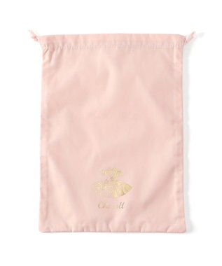 Chacott チュチュ半メッシュ巾着M ロイヤルピンク