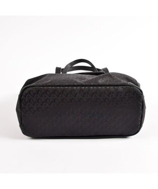 Y'SACCS モノグラム×カウレザー　２ＷＡＹミニトート ブラック