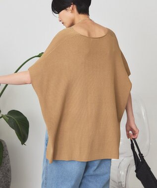 AMERICAN HOLIC Vネックニットベスト Camel