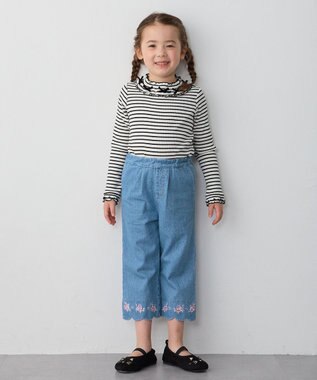 ANY KIDS アニマル パンプス ブラック