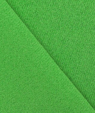 BEIGE， 【洗える】NADIA / レザーポケット付き半袖ニットTシャツ Green