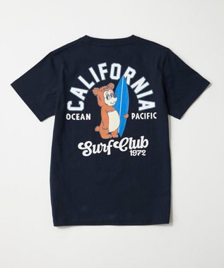 OP／FILA 【Ocean Pacific】カリフォルニアベアバックプリントTシャツ
