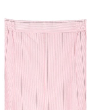 Green Parks ストライプフレアスカート Pink