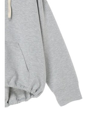 AMERICAN HOLIC バックドレープポンチパーカー Light Gray Mixture