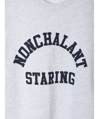 AMERICAN HOLIC ＮＯＮＣＨＡＬＡＮＴ　ＳＴＡＲＩＮＧ　カットチュニック1 Light Gray Mixture