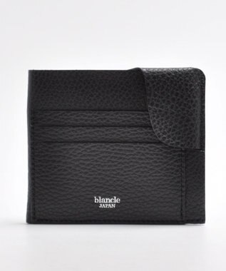 blancle シュリンクレザー スマートウォレット ブラック