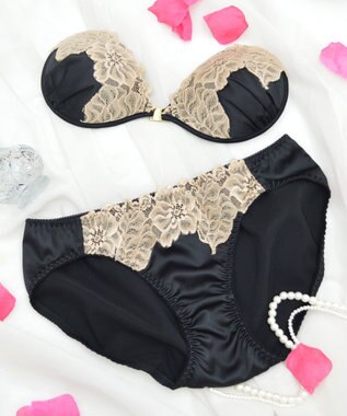 BRADELIS New York 【NuBra】ティアナ ショーツ デザインヌーブラ ブラック