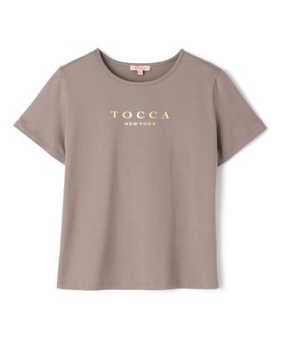 TOCCA 【洗える】TOCCA NEW YORK LOGO TEE Tシャツ [新色]グレー系