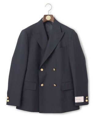 J.PRESS MEN 【J.PRESS ORIGINALS】PEPPIN MERINO TOROPICAL 4B BLAZER / JAPAN MADE / New Authentic-Fit ネイビー系
