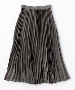 UNFILO プリーツスカート カーキ