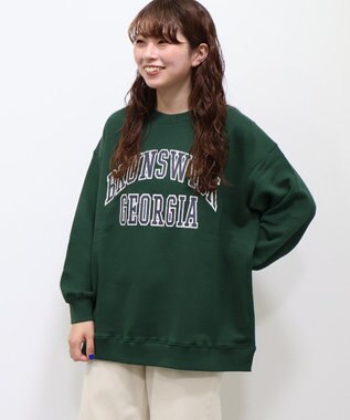 AMERICAN HOLIC ＢＲＵＮＳＷＩＣＫ　ＧＥＯＲＧＩＡ　ＢＩＧスウェット Green