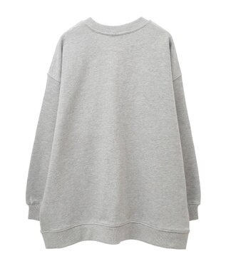 AMERICAN HOLIC ＢＲＵＮＳＷＩＣＫ　ＧＥＯＲＧＩＡ　ＢＩＧスウェット Light Gray Mixture