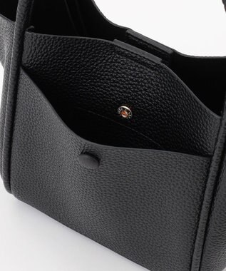 LA BAGAGERIE 【maison vert】 【軽量・ミニポーチ付き】２WAYトート ブラック