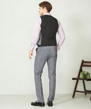 JOSEPH ABBOUD 【ウエストも伸びる！/驚きの多機能性】ライトウェーブ パンツ グレー系