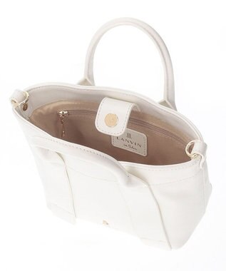 LANVIN en Bleu ベルヴィル 2WAYミニバッグ ホワイト