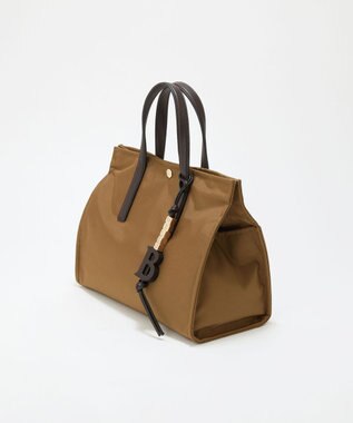 TOPKAPI LEE11月号掲載！【Breath TOPKAPI】撥水 マルチway スクエア A4 トートバッグ / 10ポケット キャメル