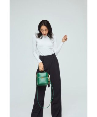 style code 【VerdeVari/ヴェルデヴァリ】バニティバッグ グリーン
