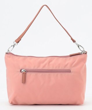 Y'SACCS ポーチ付きドットジャカードトート ピンクベージュ