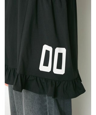 CRAFT STANDARD BOUTIQUE 接触冷感/UVカット/レースライン入りチュニック Black