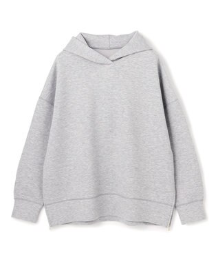 UNFILO BEAUTY FORM JERSEY サイドZIP フーディ グレー