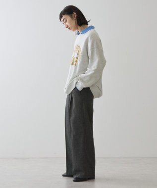 AMERICAN HOLIC ＢＲＵＮＳＷＩＣＫ　ＧＥＯＲＧＩＡ　ＢＩＧスウェット Oatmeal