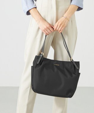 LA BAGAGERIE ポリエステルキャンバス　A4トート ブラック
