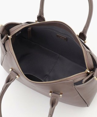 J.PRESS LADIES 【WEB限定カラーあり・2way】curve ボストン バッグ モカ系