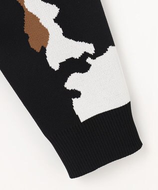 PW CIRCULUS 【MEN】ピント柄ニット カーキ系5