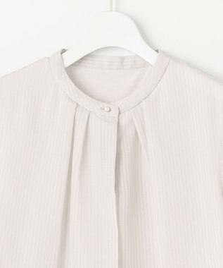 J.PRESS LADIES カラミストライプ カットソー グレージュ系1