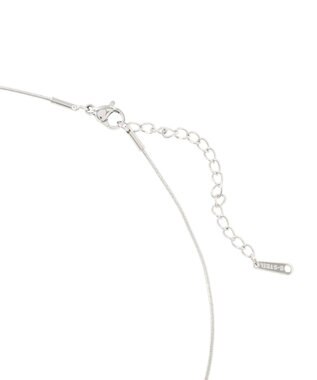 YECCA VECCA ステンレスコインネックレス Silver