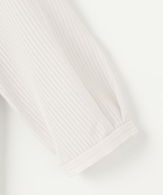 J.PRESS LADIES カラミストライプ カットソー グレージュ系1