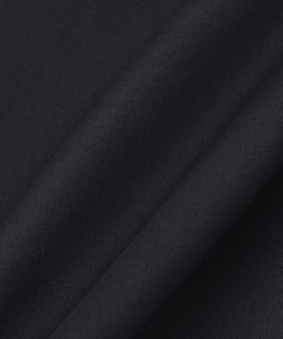 #Newans 【洗える】AMELIA / ハイネックナローシルエットワンピース ネイビー系