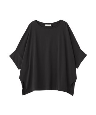 Green Parks 冷やっとすずやかドルマンプルオーバー Black