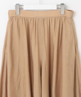 UNFILO ヴィンテージライク ギャザーパンツ サンドベージュ