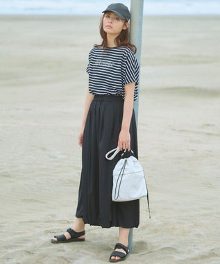 【撥水/ウエストゴム】バルーンスカート