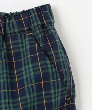 J.PRESS KIDS 【140-170cm】マドラスチェックパンツ グリーン系5