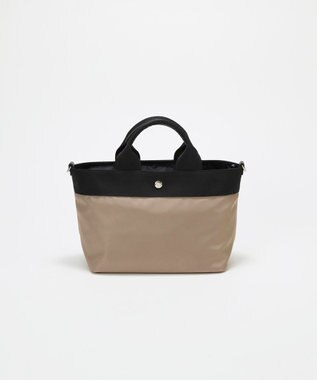 TOPKAPI 【Breath TOPKAPI sis】【WEB限定】ナイロン トート バッグ ショルダー付き 軽量 / RIPPLE リプル グレージュ