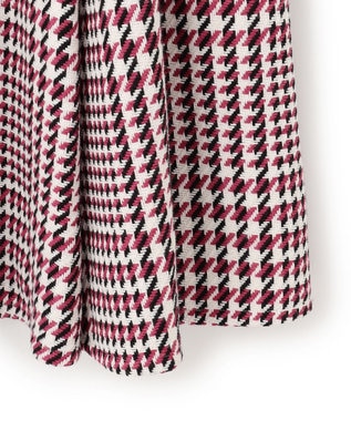 TOCCA 【百田夏菜子さん着用】【消臭】FROSTED CHECK TWEED ドレス アイボリー系