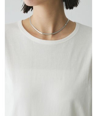 Green Parks AnriettMusee シャーリングスリーブＴシャツ＋レースキャミソールＳＥＴ Off White