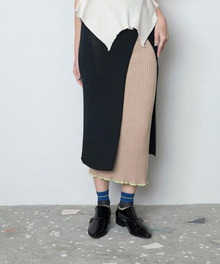 TRIBAL PATTERN SKIRT / トライバル パターン スカート / TRICOTE