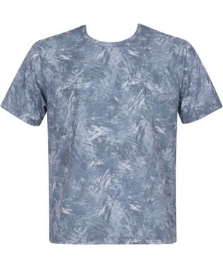 CW-X 【UNISEX】 CW-X トップス 3分袖 カジュアルＴシャツ 少しゆったりとした着用感 吸汗速乾 半袖 ユニセックス DLR105 /ワコール グレイッシュブルー