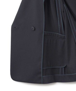 23区 S 【Oggi3月号掲載/セットアップ対応】 ライトクロス ジャケット ネイビー系