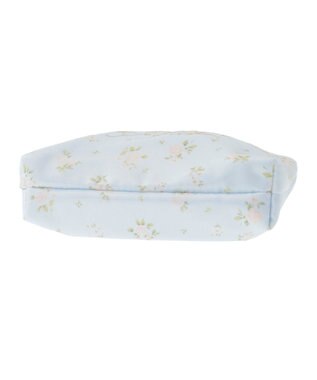 Maison de FLEUR ローズプリントティッシュケース Sax