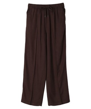 AMERICAN HOLIC リネンブレンドワイドイージーパンツ Brown