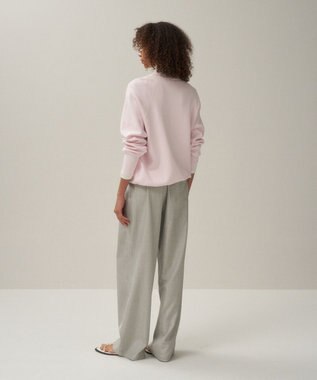 ATON 50/3 ORGANIC SMOOTH | クルーネックセーター BLACK