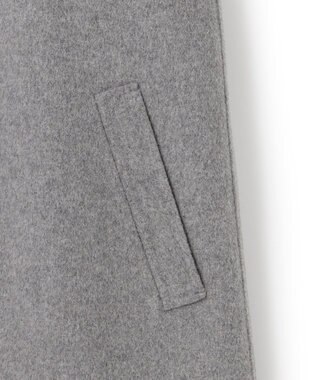 ICB L 【先行予約】WoolRever ステンカラーコート ライトグレー